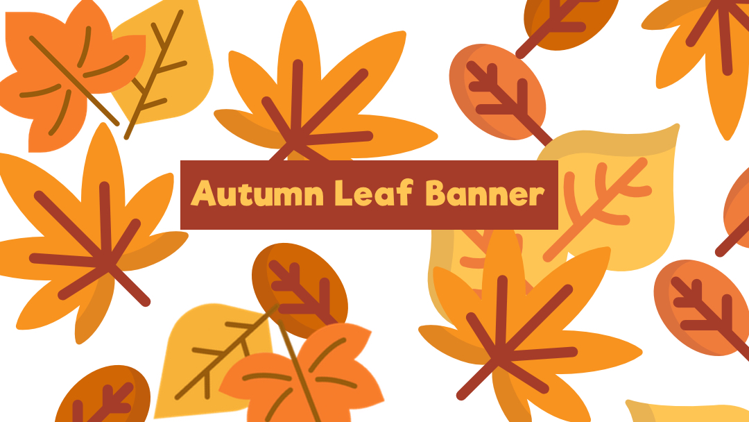Autumn Leaf Banner