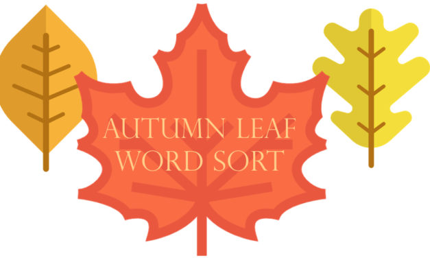 Autumn Leaf Word Sort