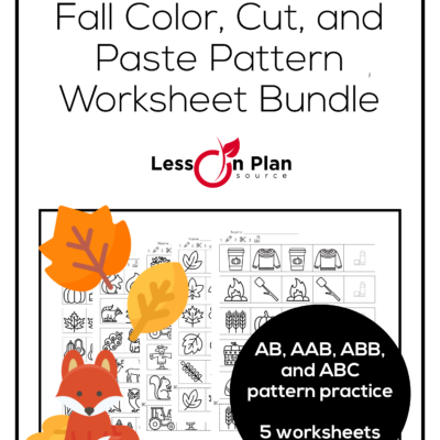 Fall Pattern Worksheets