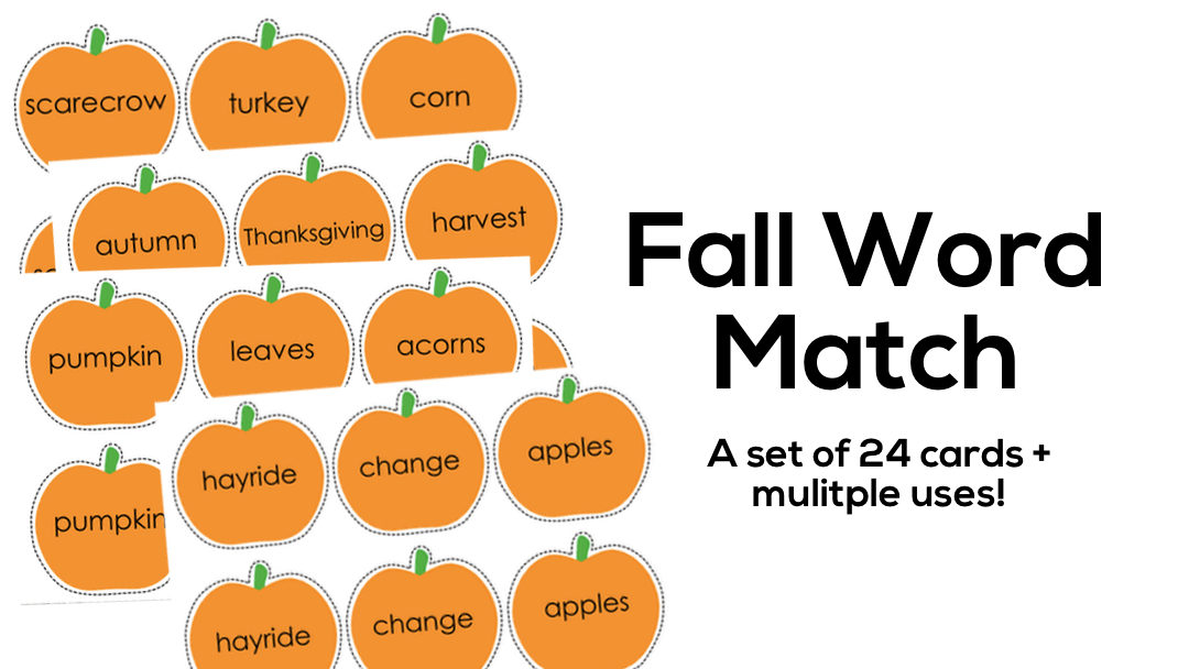 Fall Word Match