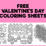 Free Valentine’s Day Coloring Sheets