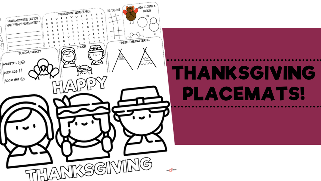 Thanksgiving Placemats