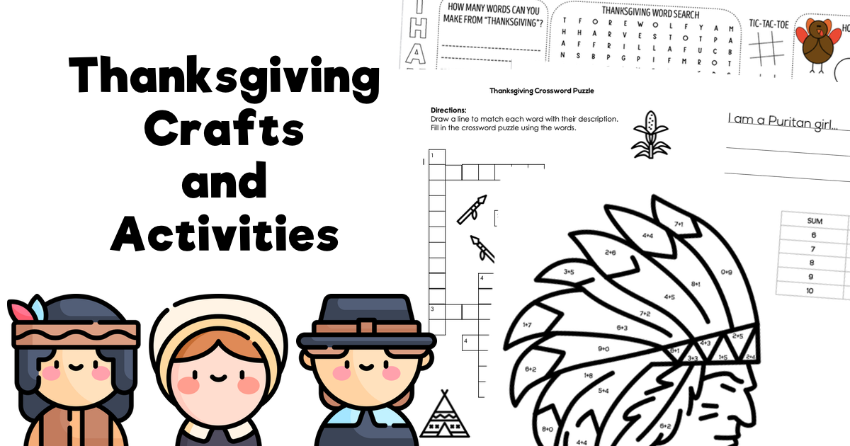 Thanksgiving Activities and Crafts